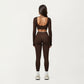 High Waist Seamless Athletic Leggings with Stretch Fit and Contoured Design