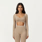 High Waist Seamless Athletic Leggings with Stretch Fit and Contoured Design