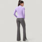 Long Sleeve Half-Zip Slim Fit Active Jacket with Thumbhole Cuffs and Mock Neck
