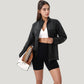 Lightweight Full Zip Sun Protection Jacket with Long Sleeves and High Neck