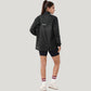 Lightweight Full Zip Sun Protection Jacket with Long Sleeves and High Neck