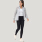 Lightweight Full Zip Sun Protection Jacket with Long Sleeves and High Neck