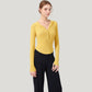 Long Sleeve Henley Hoodie Activewear Top with Streamlined Fit and Lightweight Stretch Fabric