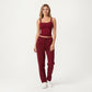Square Neck Ribbed Tank Top with Body-Hugging Fit