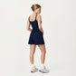 Square Neck Ribbed Tank Top with Body-Hugging Fit