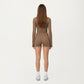 High Waist Stretch Fit Athletic Shorts with Smooth Seam Detailing and Supportive Fabric