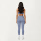 High Waist Full Length Leggings with Smooth Seam Detailing and Stretch Fit Fabric