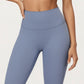 High Waist Full Length Leggings with Smooth Seam Detailing and Stretch Fit Fabric