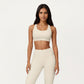 High Waist Full Length Leggings with Smooth Seam Detailing and Stretch Fit Fabric