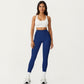 High Waist Seam Detailed Full Length Leggings with Supportive Stretch Fabric and Sculpted Fit