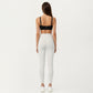 High Waist Seamless Full Length Leggings with Stretch Fit Fabric and Smooth Contour Waistband