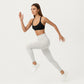 High Waist Seamless Full Length Leggings with Stretch Fit Fabric and Smooth Contour Waistband
