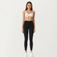 High Waist Seamless Full Length Leggings with Stretch Fit Fabric and Smooth Contour Waistband