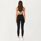 High Waist Seamless Full Length Leggings with Stretch Fit Fabric and Smooth Contour Waistband