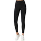 High Waist Seamless Full Length Leggings with Stretch Fit Fabric and Smooth Contour Waistband