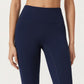 High Waist Seamless Full Length Leggings with Stretch Fit Fabric and Smooth Contour Waistband