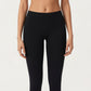 High Waist Stretch Fit Full Length Leggings with Contour Waistband and Smooth Seam Detailing