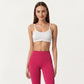 High Waist Stretch Fit Full Length Leggings with Contour Waistband and Smooth Seam Detailing