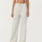 High Waist Wide Leg Sweatpants with Adjustable Drawstring Waistband and Relaxed Fit