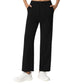 High Waist Relaxed Fit Sweatpants with Elastic Waistband and Side Pockets