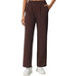 High Waist Relaxed Fit Sweatpants with Elastic Waistband and Side Pockets