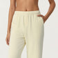 High Waist Relaxed Fit Sweatpants with Elastic Waistband and Side Pockets