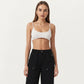 High Waist Wide Leg Cargo Sweatpants with Adjustable Drawstring and Utility Pocket Design