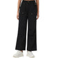 High Waist Wide Leg Cargo Sweatpants with Adjustable Drawstring and Utility Pocket Design