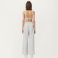 High Waist Wide Leg Cargo Sweatpants with Adjustable Drawstring and Utility Pocket Design