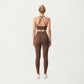 High Waist Full Length Leggings with Smooth Stretch Fabric and Contoured Fit
