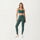 High Waist Full Length Leggings with Smooth Stretch Fabric and Contoured Fit