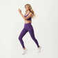 High Waist Full Length Leggings with Smooth Stretch Fabric and Contoured Fit