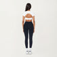 Short Sleeve Twist Front V-Neck Crop Active Top