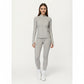 Long Sleeve Zip-Up Mock Neck Active Jacket with Thumbhole Cuffs