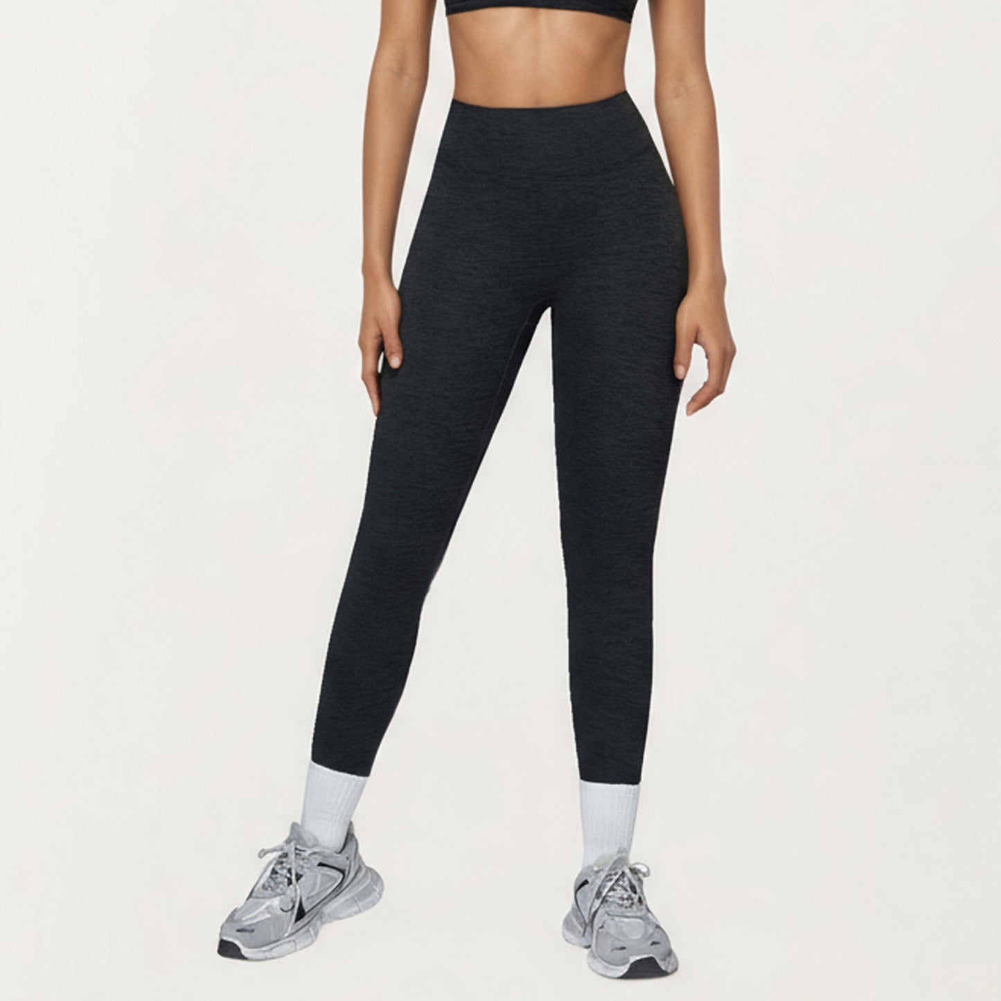 High Waist Seamless Full Length Compression Leggings