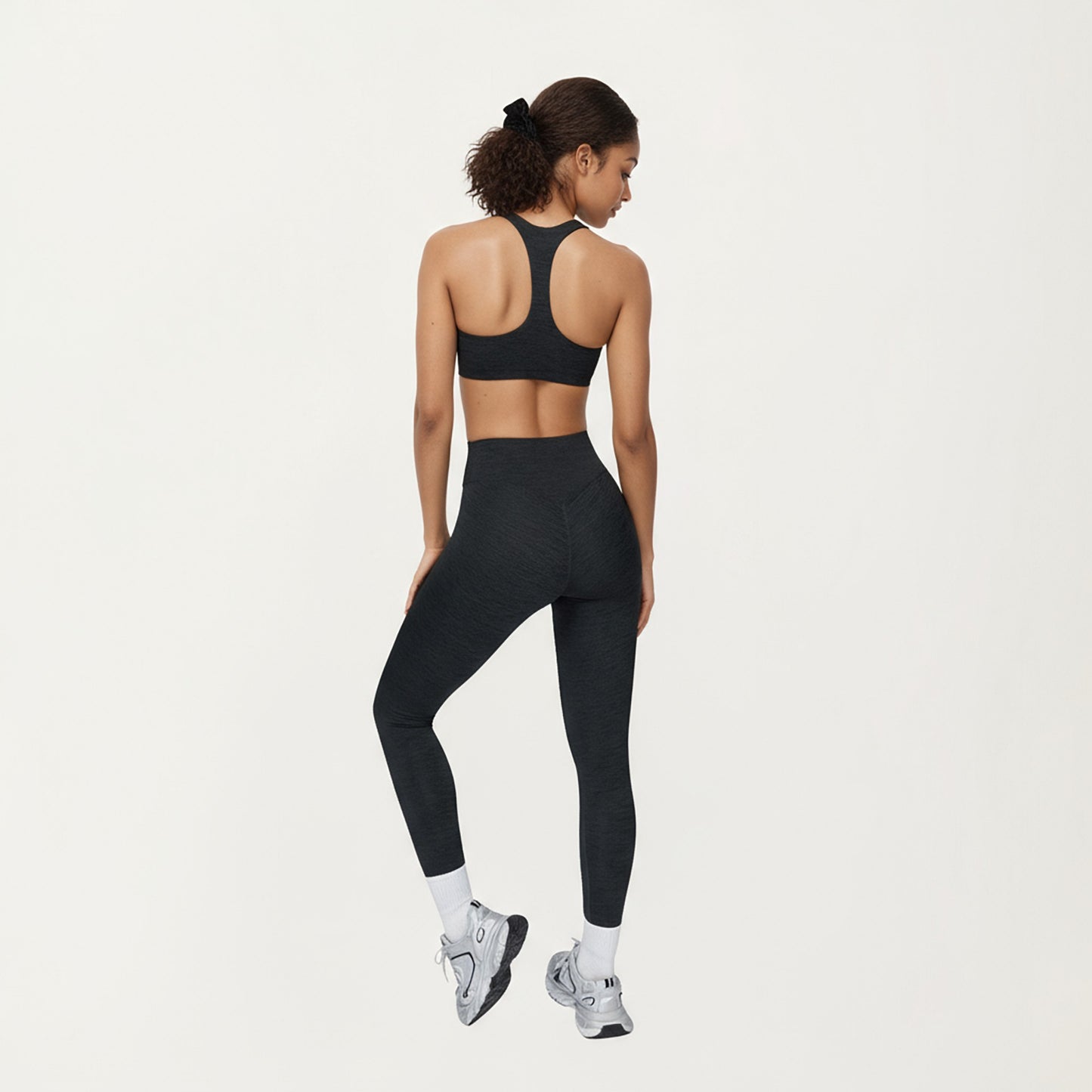 High Waist Seamless Full Length Compression Leggings