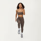 High Waist Seamless Full Length Compression Leggings