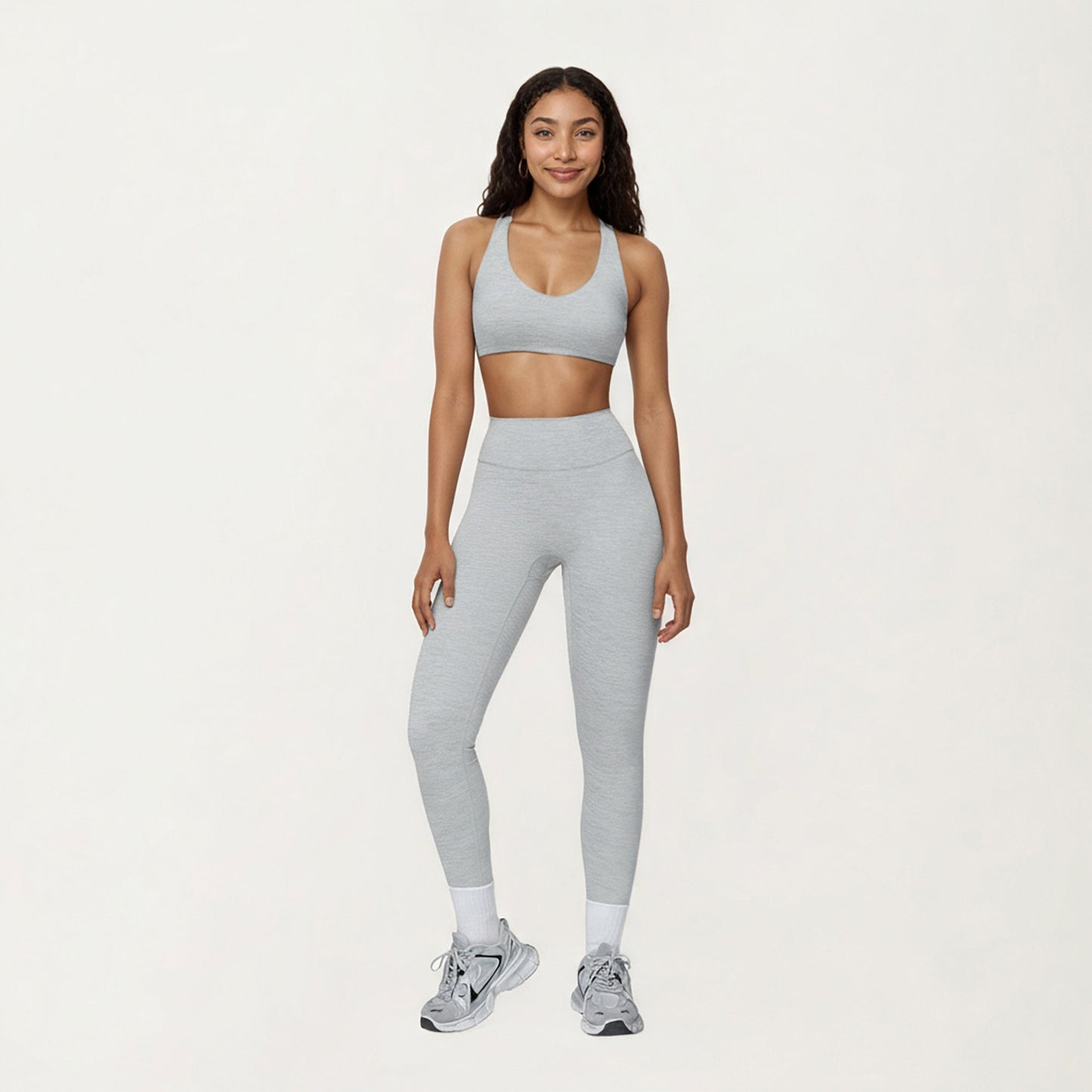 High Waist Seamless Full Length Compression Leggings