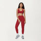 High Waist Seamless Full Length Compression Leggings