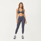 High Waist Full Length Leggings with Side Pockets and Smooth Compression Fit
