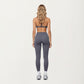 High Waist Full Length Leggings with Side Pockets and Smooth Compression Fit