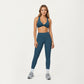 High Waist Full Length Leggings with Side Pockets and Smooth Compression Fit