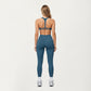 High Waist Full Length Leggings with Side Pockets and Smooth Compression Fit