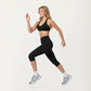 High Waist Capri Leggings with Smooth Compression Fit and Stretch Fabric