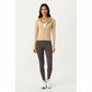 Long Sleeve Zip Up Hoodie Jacket with Contoured Fit and Thumbhole Cuffs