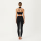 Sleeveless Wrap Front Crop Top with Deep V-Neckline and Twisted Hem Detail