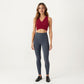 Sleeveless Wrap Front Crop Top with Deep V-Neckline and Twisted Hem Detail