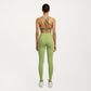 High Waist Leggings with Contrast Seam Detailing and Stretch Compression Fit