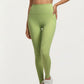 High Waist Leggings with Contrast Seam Detailing and Stretch Compression Fit