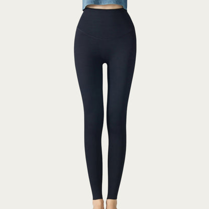 Seamless High Waist Compression Leggings with Smooth Sculpting Fit and Stretch Fabric